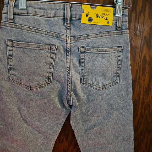 OFF-WHITE™ KIDS DENIM PANTS Sz 8 Retail $ 450.00 - Picture 8 of 9